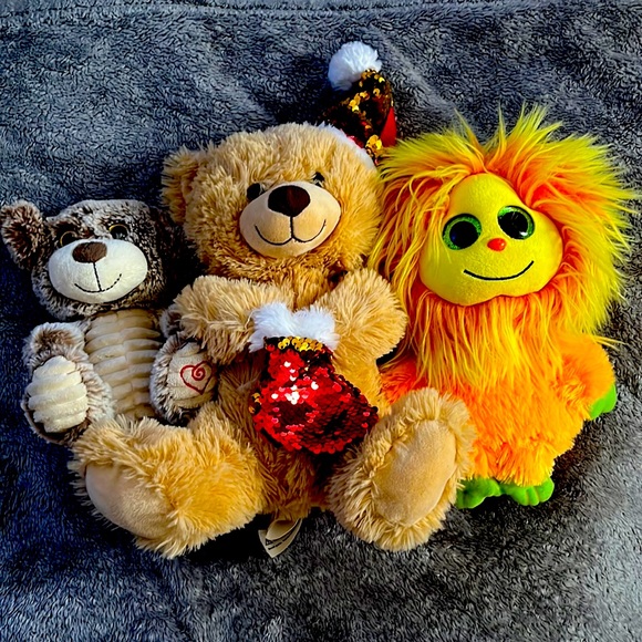 3 pcs of stuffed animals - Picture 1 of 6